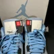 thumbnail image 5 of Ni - ke Size 8.5 - Ni - ke Air Jordan 4 Retro University Blue Men's Shoes - CT8527 400, 5 of 5