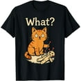 thumbnail image 2 of 100% Cotton Novelty Graphic Men Kids Women Funny Cat T-Shirt, 2 of 5