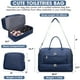 thumbnail image 2 of Bolsa de viaje LUOCIP de gran capacidad de 35 litros con bolsillo húmedo, color azul marino, 2 of 6