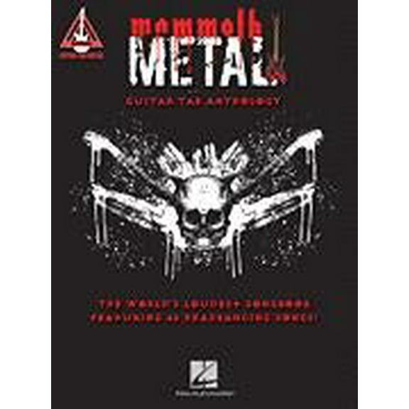 Hal Leonard Mammoth Metal Guitar Tab Anthology