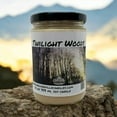 thumbnail image 4 of Twilight Woods Vegan Coconut Soy 12 oz/ 355 ml Candle Hand-poured, Eco-friendly, Clean Burning, Woodsy/ Clean Wood Wick, 4 of 5
