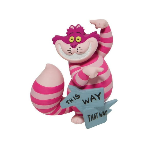 Disney Showcase Cheshire Cat This Way Miniature Figurine 3.5in H