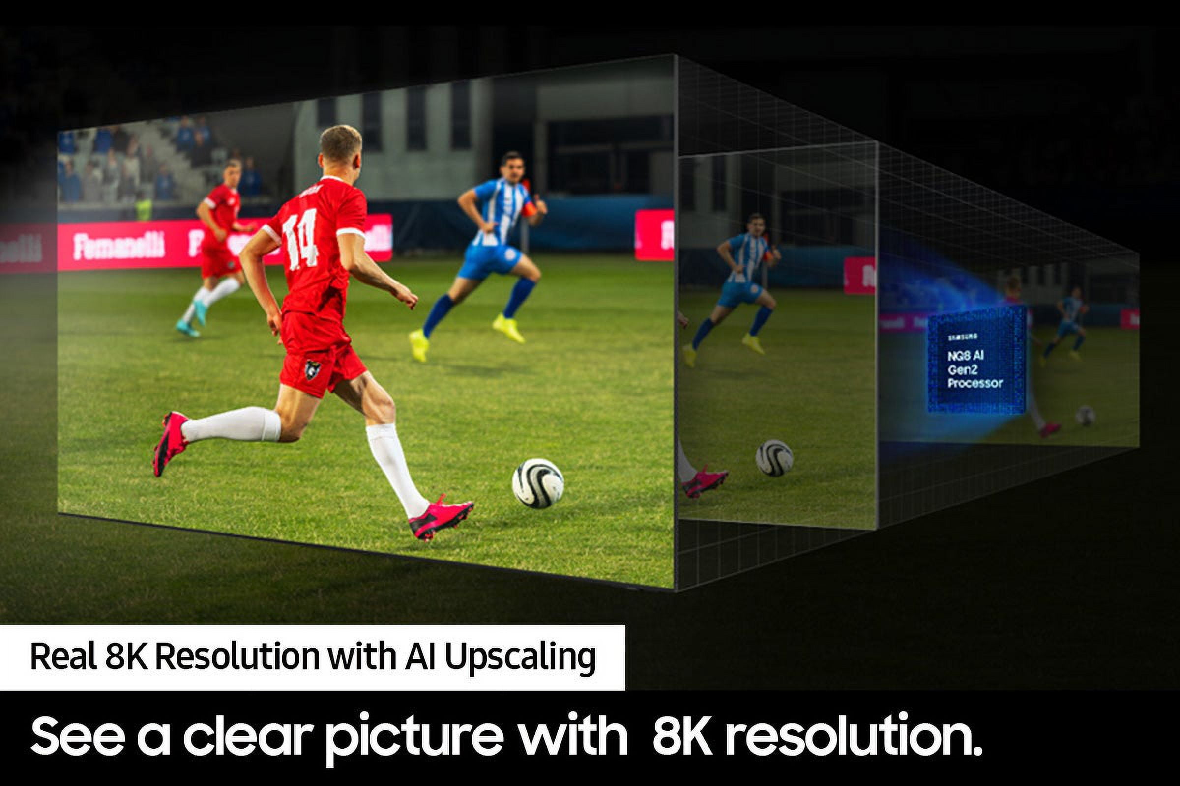 SAMSUNG 75” Class QN900D Neo QLED 8K Smart TV QN75QN900DFXZA 2024