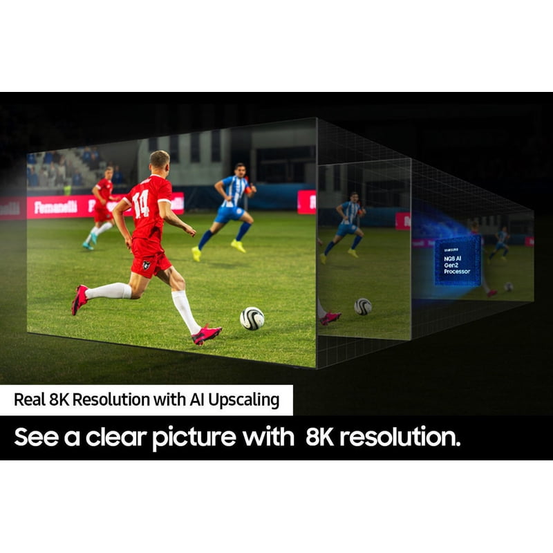 SAMSUNG 85" Class QN900D Neo QLED 8K Smart TV QN85QN900DFXZA 2024 gallery view