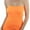Neon Orange, variant on ToBeInStyle Women's Seamless Bandeau Tube Top Ribbed Without Pad - White - One Size