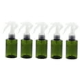 thumbnail image 4 of HIAKDOFT 5pcs Refillable Spray Bottles Set With One Hand Trigger Fine For Storing Cosmetics Water And Green Color, 4 of 8