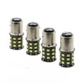 thumbnail image 4 of 4Pcs 1157 LED White Tail Brake Stop Reverse Parking Signal Light Bulbs, 4 of 7
