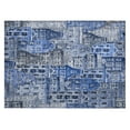 thumbnail image 2 of Addison Rugs Chantille Indoor/Outdoor Transitional Novelty Blue Washable Rectangle Rug, 1'8" x 2'6", 2 of 6