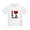 White, variant on CafePress - I Love LA Toddler T Shirt - Cute Toddler T-Shirt, 100% Cotton