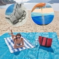thumbnail image 1 of Colchonetas de playa plegables Cómoda manta de picnic para acampar al aire libre (150x200cm), 1 of 8
