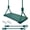 Green, variant on Wooden Swing Seat, Nostalgic Outdoor Wood Swing for Kids Adults, Tree Straps Set Accessories for Backyard Patio Garden Playground, Height Adjustable (Beige)