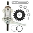 thumbnail image 1 of RUNROTOO 1 Set Bike Brake Replacement Part Silver Metal Bicycle Parts For Mountain Bikers, 1 of 8
