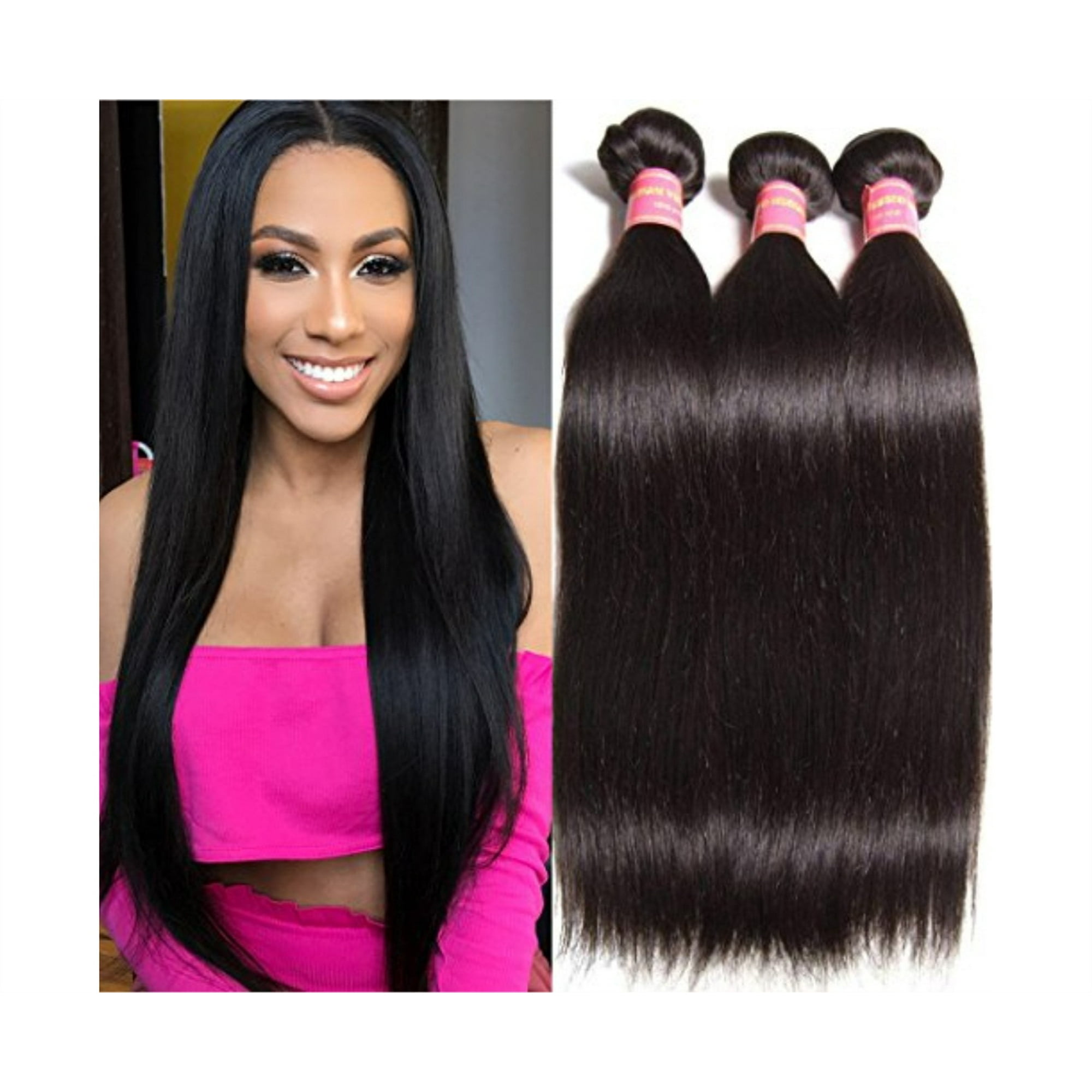 Glam 3 Pcs Sensationnel Select Remi Human Hair Weave