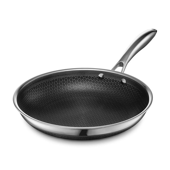 Sartén híbrida antiadherente HexClad de 10 cm con mango que se mantiene fresco