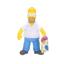 The Simpsons 9 Inch Scale Plush Homer Simpson Figure with Soft Plush Body and Sculpted Head