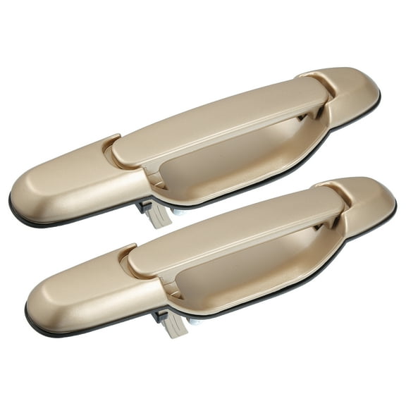 Rear Left and Right Exterior Door Handle for Toyota Sienna Khaki 2Pcs