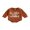 Brown, variant on DcoolMoogl Baby Thanksgiving Outfit Girl Boy Turkey Gobble Romper Onesie Crewneck Sweatshirt Bodysuit Fall Winter Clothes