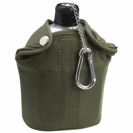 Maxam ® 32oz Aluminum Canteen with Cover and Cup