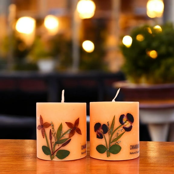 Soy Wax Candle with Lemongrass, Vanilla, Cinnamon Orange, or Lotus Essential Oils