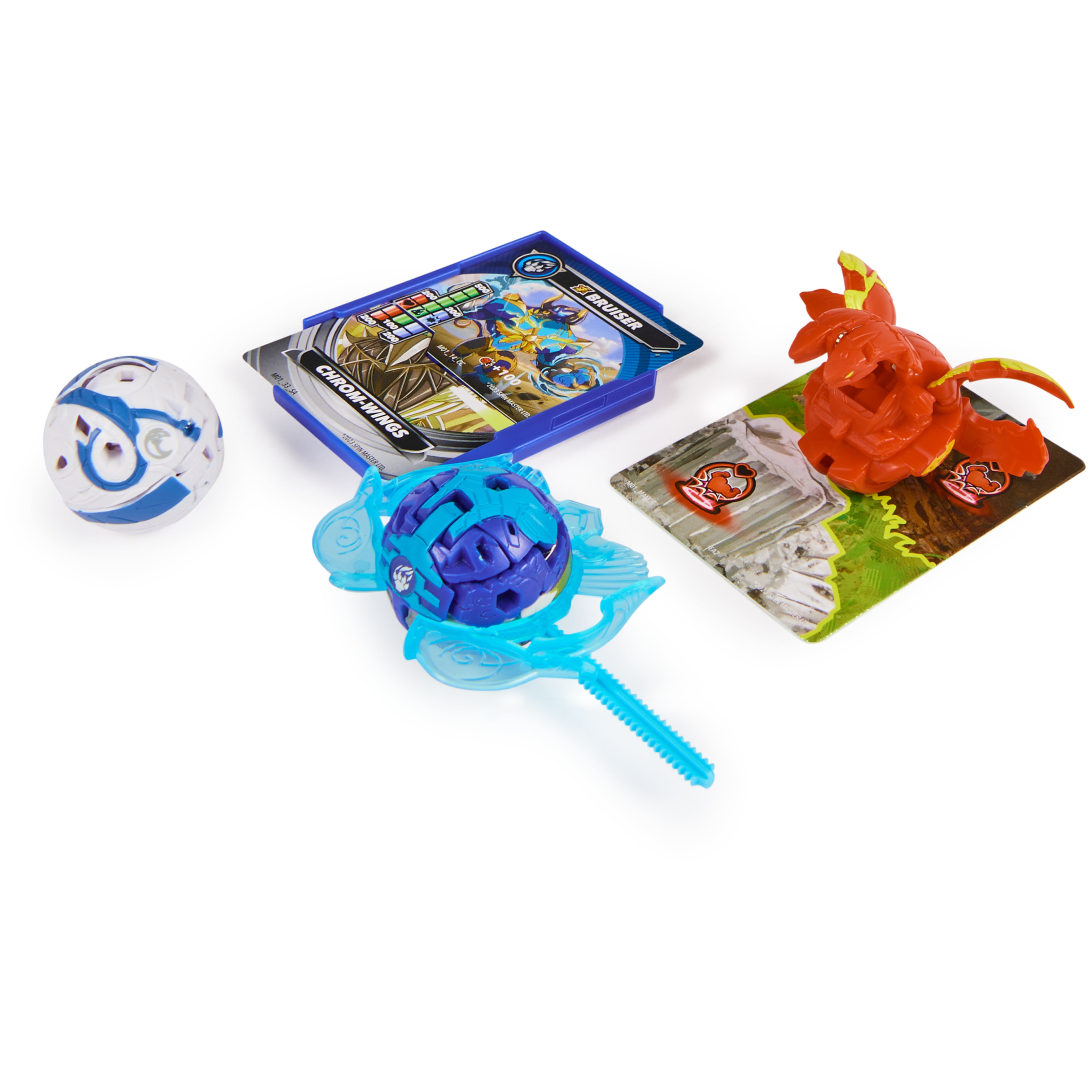 Bakugan 2023 Special Attack Bruiser, Octogan Nillious 3-Figure Starter Pack  Includes Online Roblox Game Code Spin Master - ToyWiz