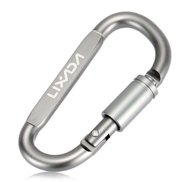 Carabiner,Lock Buckle Lock Alloy Keychain Screw Lock Alloy Carabiner And Lock - Carabiner Alloy Screw With Screw Secure Carabiner D Keychain Included 1pcs Lock - Alloy Lock Outdoor