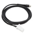 thumbnail image 1 of CD Changer Cable Plug, Stable 3.5mm Jack AUX Wire Adapter Easy Operation ABS  for Auto Replacement for  SX4 2007-2010 Factory for  Radio, 1 of 7