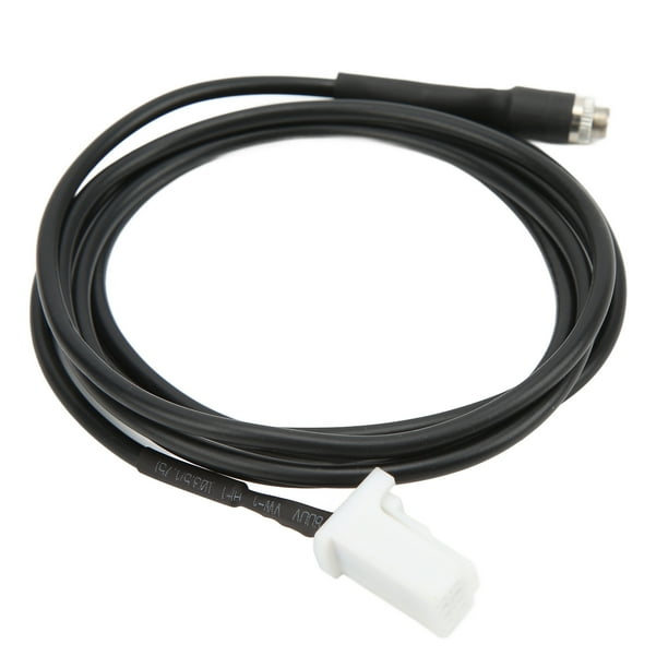 Adaptador de cable auxiliar, adaptador de música Bluetooth, adaptador de audio y música para automóvil de 3,5 mm, adaptador de cable de audio auxiliar, rendimiento potente