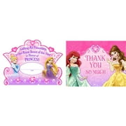 Disney Princess 'Sparkle and Shine' Invitations and Thank You Notes w/ Envelopes (8ct ea.)
