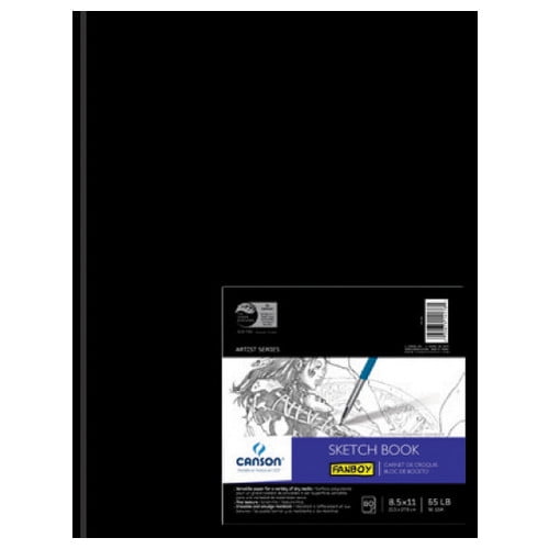DIXON TIC/ CANSON 100510424 Esquisse de MANGA de Bande Dessinée Couverture Rigide 80 Feuilles 8.5X11