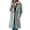 Gray 02, variant on Karymi Lined Double‑Breasted Woolen Jackets for Women, Notched Lapel Long Sleeve Knee‑Length Casual Coat with Side Pockets