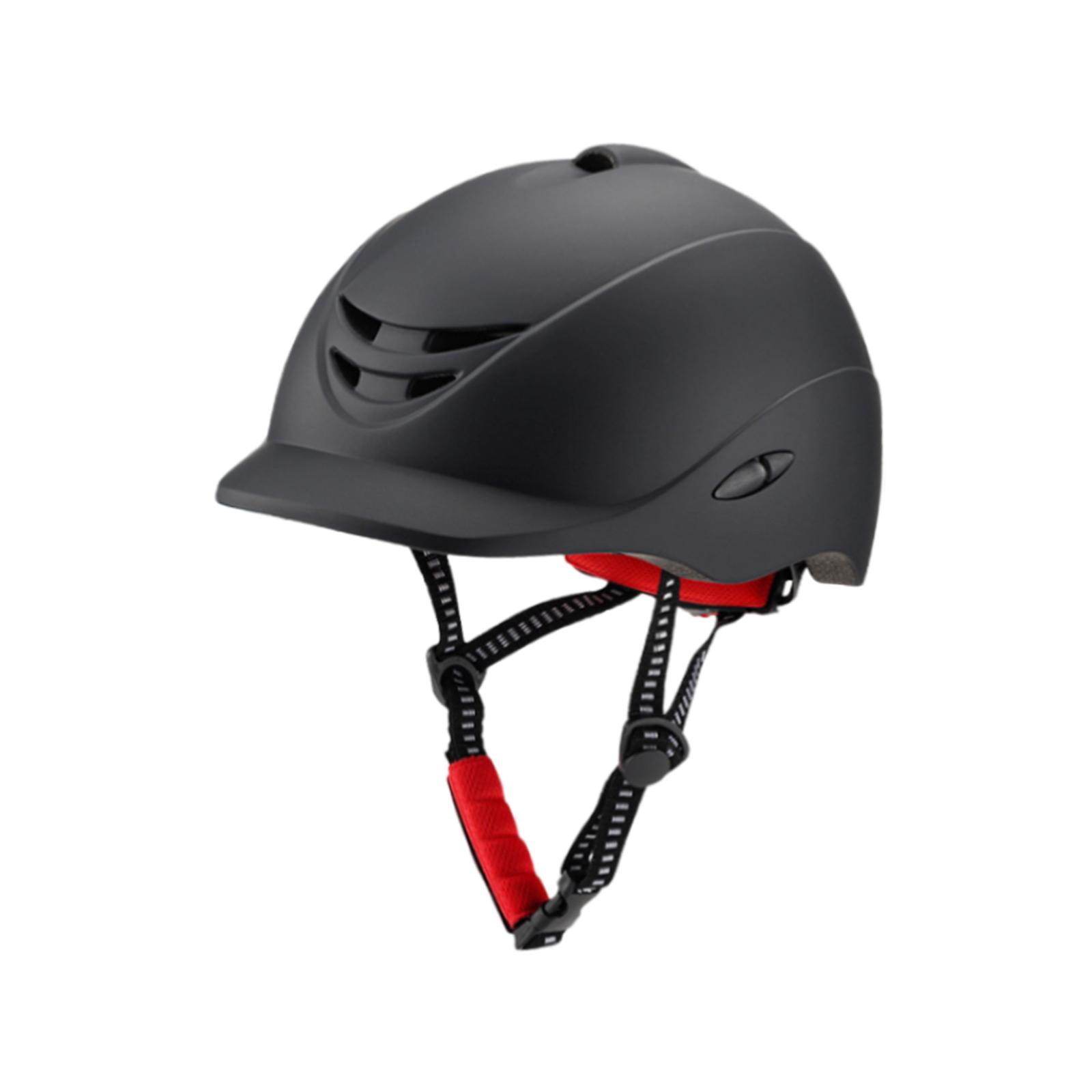 Wswqop Adults Equestrian Hat Riding Hat Lightweight Equestrian Equipment Outdoor Sports L