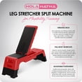 thumbnail image 3 of HolaHatha Multifunctional Fitness Aerobic Deck w/Storage Compartment, Red, 3 of 7