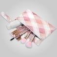 thumbnail image 2 of 2 Pack Wet Dry Bags,Watercolor Gingham Breeze Waterproof Reusable Dual Zipper Bags for Swimwear, Gym Clothes, Toiletries, Baby Diapers, 2 of 8