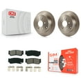 thumbnail image 1 of Transit Auto Rear Disc Brake Rotors and Semi-Metallic Pads Kit for Car 2007-2009 Hyundai Santa Fe K8S-101860, 1 of 11