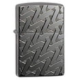 thumbnail image 2 of 49173 Zippo Armor Geometric Weave Design High Polish Black Ice Pocket Lighter, 2 of 15