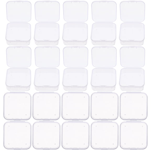 ibasenice 30-Piece Portable Small Storage Organizer Box for Beads, , Jewelry and Craft Supplies