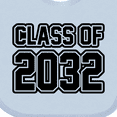 thumbnail image 4 of Inktastic class of 2032 Boys or Girls Baby Bib, 4 of 4