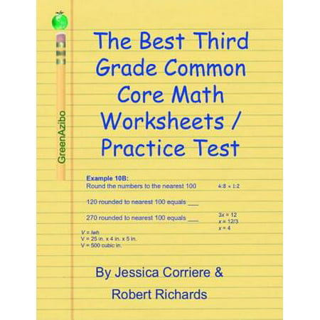 The Best Third Grade Common Core Math Worksheets / Practice Tests -