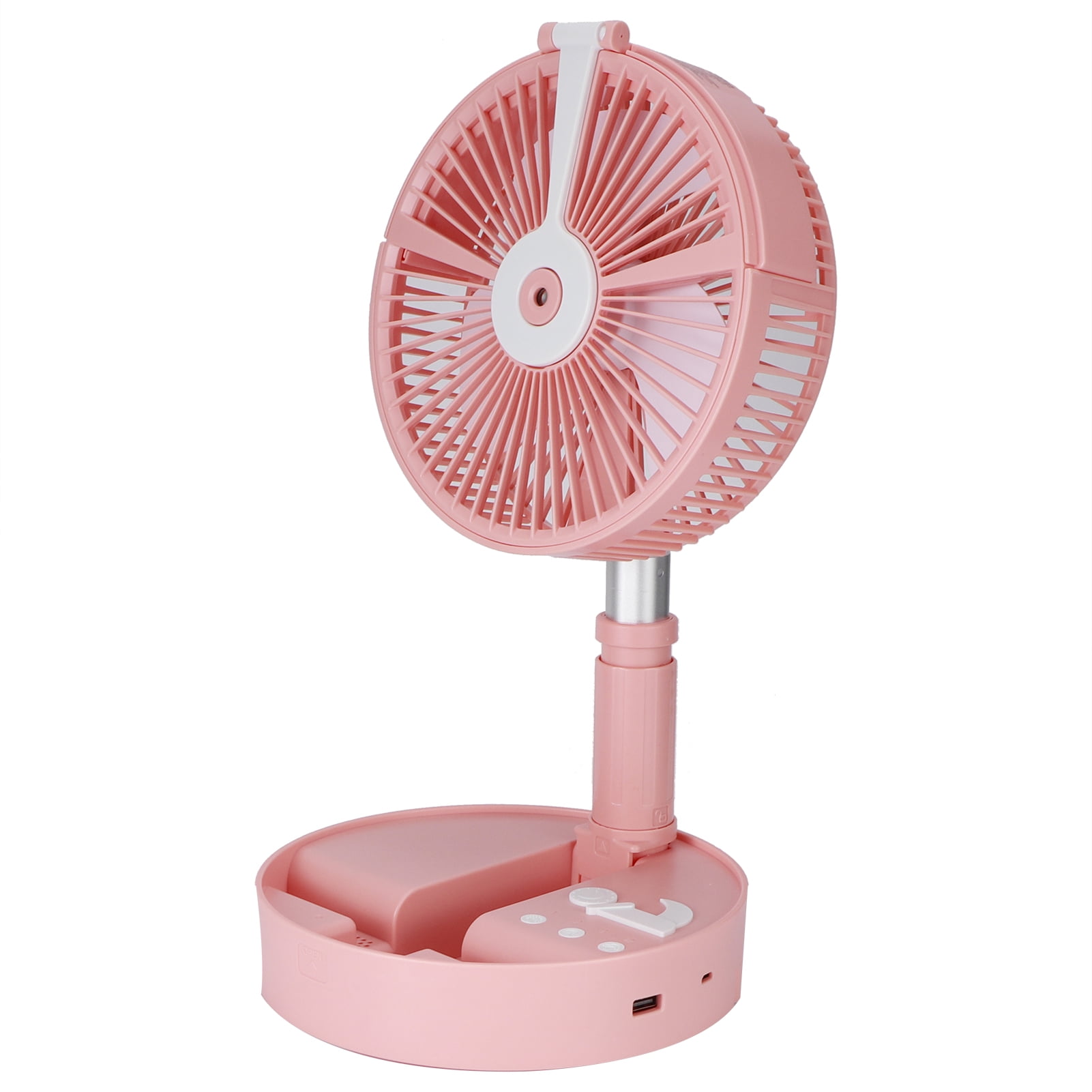 Herwey Table Desk Fan,Portable USB Folding Floor Fan Telescopic Table ...