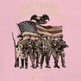 thumbnail image 3 of US Army 250 Years T-shirt American Military Veteran DD214 Patriotic Men's Tee, 3 of 7