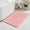 Blossom Pink, variant on Olive Green bath mats for bathroom non slip, Ultra Soft Fluffy Shag bath rugs for bathroom washable, Plush microfiber area rugs for bedroom, 32" x 20"