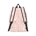 thumbnail image 2 of Naloa Easter Bunny Canvas Backpack for Men Women Rucksack Casual Travel Daypack College Tote Satchel Bookbag for Teens-Medium, 2 of 7