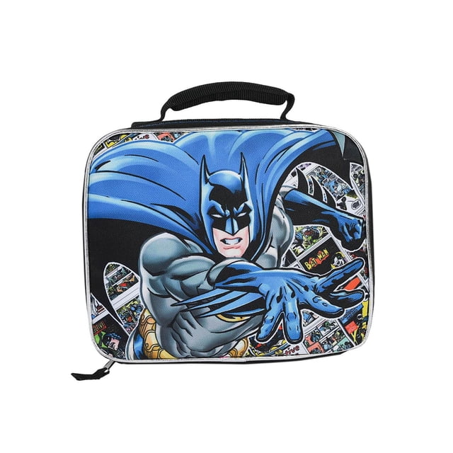 DC Comics Batman Sac à Lunch Isolé Imprimé Bande Dessinée 9 Pouces