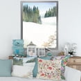 thumbnail image 3 of Designart 'Pine Forest In Snowy Winter Mountains' Traditional Framed Art Print, 3 of 4