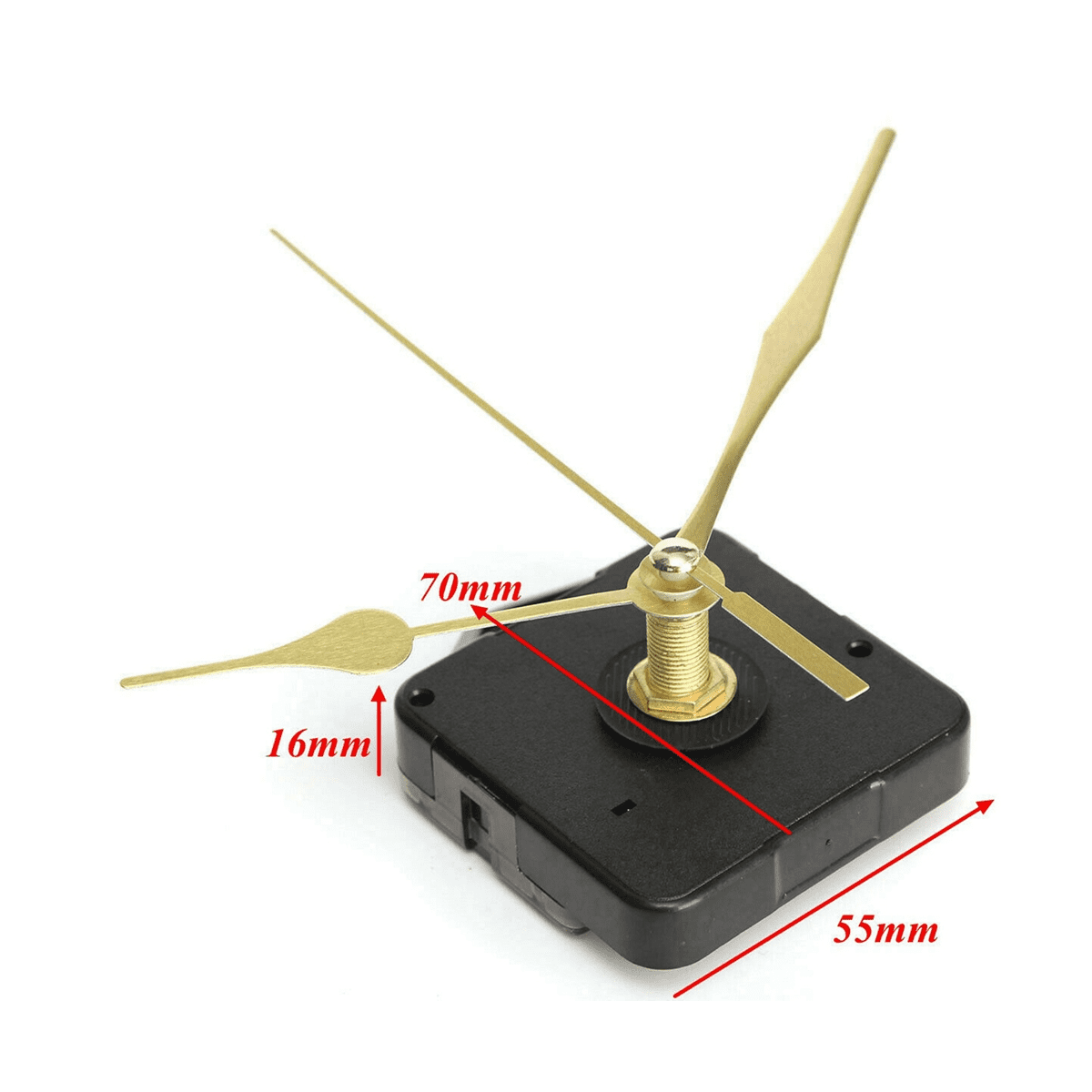 40Pcs DIY Silent Movement Spindle Hands Wall Quartz Clock Movement Mechanism Repair Tools Part Clock Kit