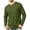 B-Army Green, variant on Men's Casual Loose Fit Long Sleeve Chest Pocket T-Shirt Versatile Autumn Winter Top