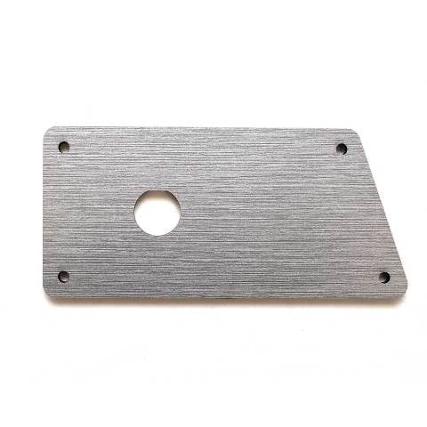 Ranger Boat Blank Ignition Panel 7202295B | Deep V 6 1/2 x 3 Inch Gray