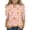 Pink, variant on YOUYEDIAN 2026 Easter Girls 3/4 Length Sleeve Shirts Kids Festival Cute Bunny Print Cotton Tees Tops Holiday Casual Funny Clothes (Pink, 9-10 Years)