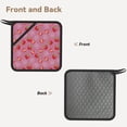 thumbnail image 2 of Sikiie Cute Strawberry Pot Holders Kitchen Insulation Mats Heat Resistant Pot-Holder Oven Anti-Scald Pads for Cooking Baking, 7.1*7.1inch, 2 of 8