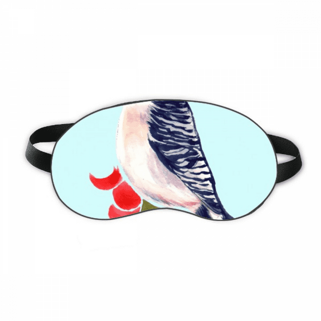 Bouclier de Sommeil pour Oiseaux Magpie Animal Rouge, Ombrage Doux pour les Yeux